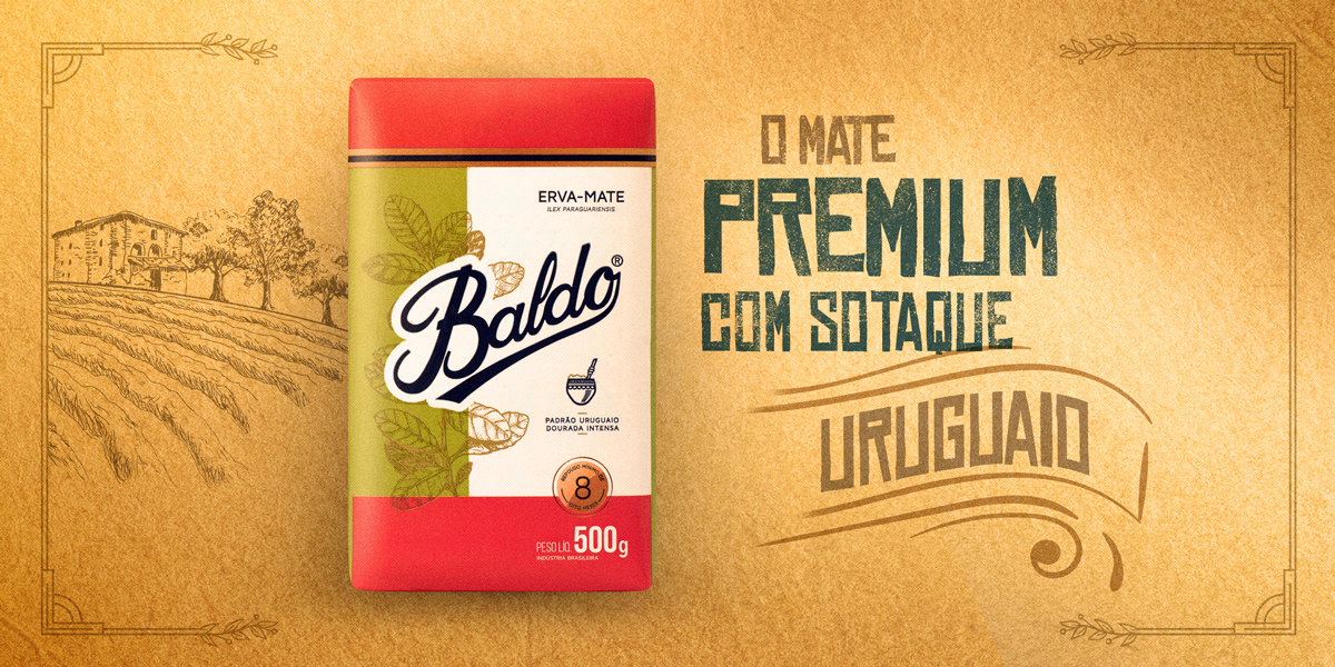 Baldo leva o sabor intenso da erva-mate a Porto Alegre com nova campanha